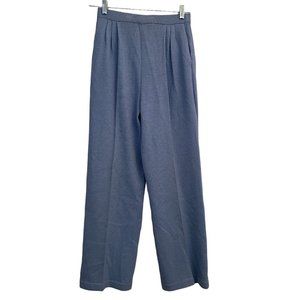 St John Collection by Marie Gray Santana Knit Blue Knit Pants Size 4 Women's